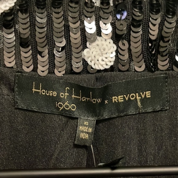NWT House of Harlow x Revolve Polka Dot Sequin Blazer - Picture 6 of 9